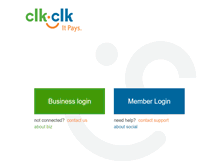 Tablet Screenshot of clkclk.com